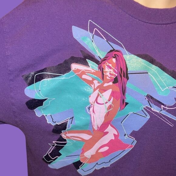 Stack Duckets Lady Graphic T Shirt Size Large #5 - Picture 4 of 4